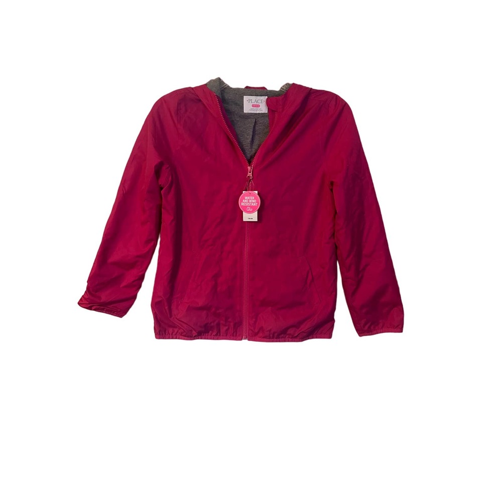 Childrens Place Pink wind breaker jacket size Large (10/12)